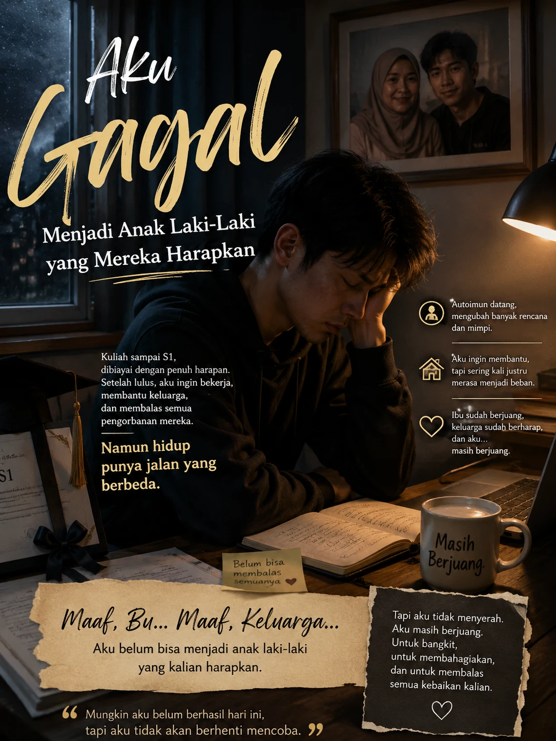 Aku Gagal Menjadi Anak Laki-Laki yang Mereka Harapkan